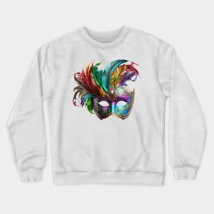 carnival mask Crewneck Sweatshirt